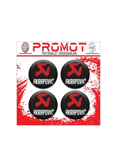Koruma Takozu Logosu Akrapovıc Tasarımlı 1 Nötr