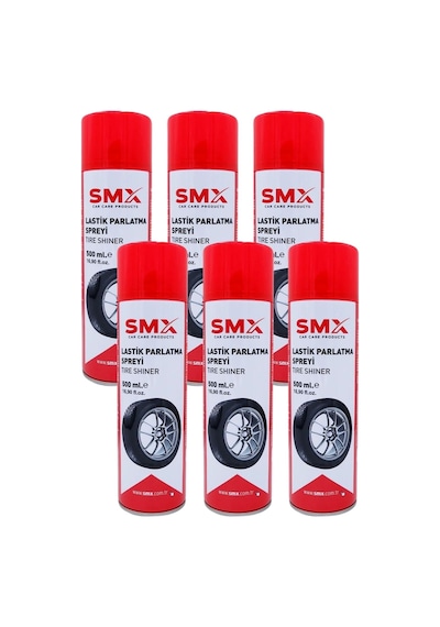 Lastik Parlatma Spreyi 500 Ml 6 Adet