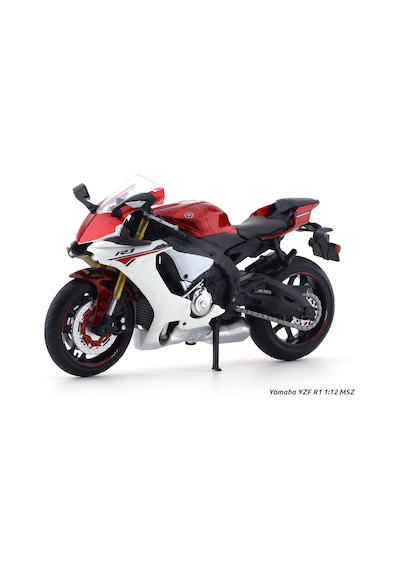 Yamaha Yzf-r1 Kırmızı Beyaz 1/12 Motosiklet Diecast Model