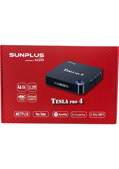 Sunplus Hitech Tesla Pro 4 Tv Box