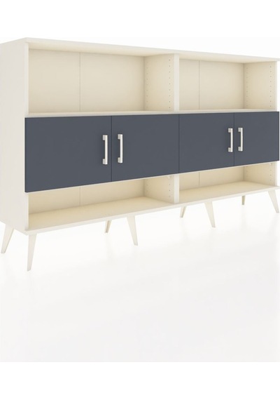 Arges Konsol 4 Raflı 4 Kapaklı 176x30x99 Aytaşı-antrasit Aytaşı-antrasit Arges Konsol 4 Raflı 4 Kapaklı 176x30x99 Aytaşı-antrasit Aytaşı-antrasit