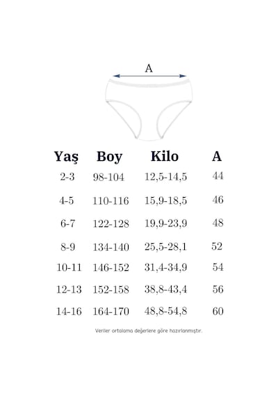 New Lilla 020 Kalpli %100 Pamuk 5'li Çocuk Külot Paketi 020-v2-karışık Açık Renkler Çok Renkli
