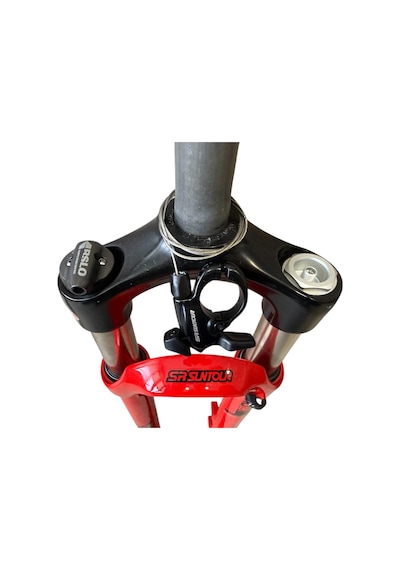 Sr Suntour Xcr32 29"jant Havalı Gidondan Kilitlenebilir Bisiklet Maşası Kırmızı 1-1/8 Maşa Disk Fren