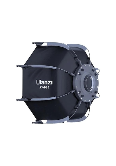 Ulanzi As-d30 30cm Mini Bowens Montajlı Ve Izgaralı Sekizgen Soft