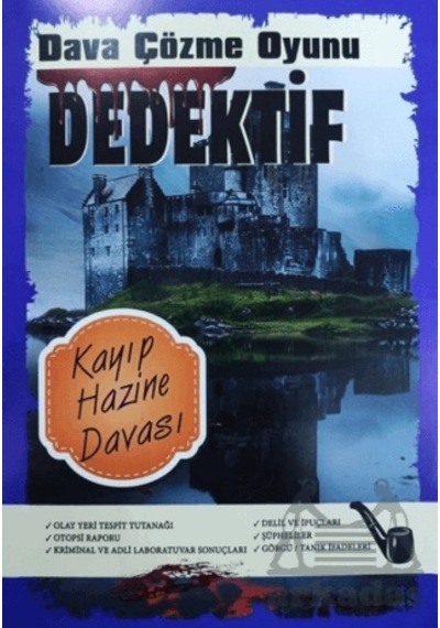 Dedektif Dava Çözme Oyunu - Kayıp Hazine Davası Mt Dedektiflik