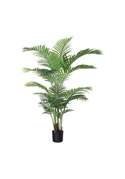 Yapay Ağaç Areka Ağacı Palmiye Ağacı Salon Bitkisi 150Cm 11 Yapra