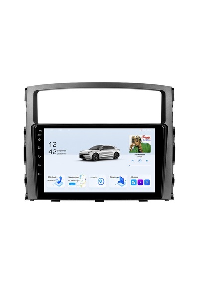 Mitsubishi Pajero 2008-2016 Android Multimedya Carplay Android Auto Navigasyon 10gb Ram 256gb Pro 9"