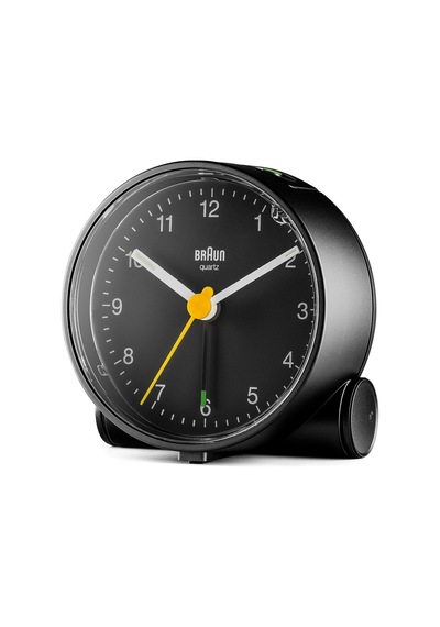 Braun Bc01b Siyah Klasik Analog Alarmlı Masa Saati Brn.bc01b