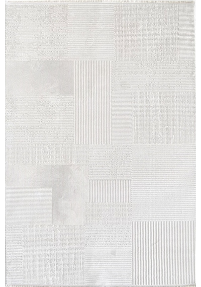 Hoom Rugs Norm 6223 Beyaz Modern Salon Halısı Beyaz