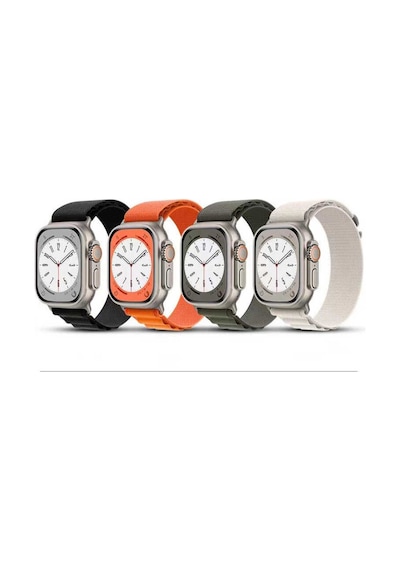 Watch 42mm Uyumlu Krd-74 Hasır Frm Kordon Yeşil
