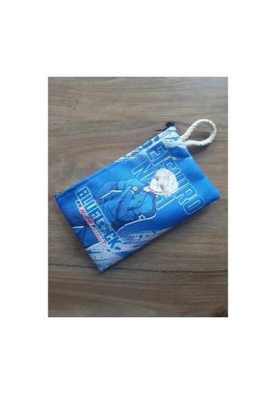 Owl Bag Blue Lock - Seishiro Nagi Desenli Tasarım Cüzdan Kalemlik Çanta Düzenleyici Diğer