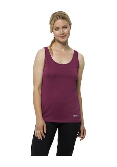 Jack Wolfskin Pack & Go Tank W Bordo Bordo