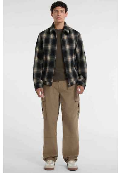 Guess Erkek Yün Karışımlı Bomber Ceket - Çok Renkli Çok Renkli