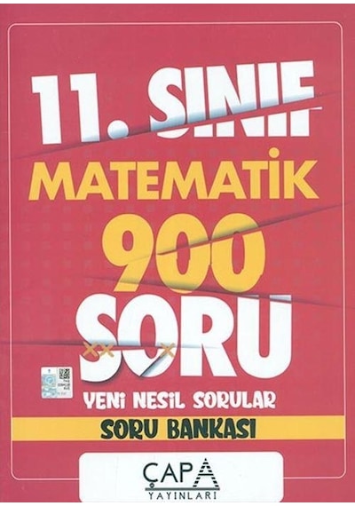 11.Sınıf Matematik Soru Bankası Çapa Yayınları