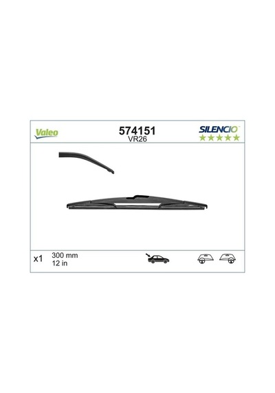 Mercedes Gl 320 X164 Arka Silecek Supurgesi 2007-2009 Valeo 574151