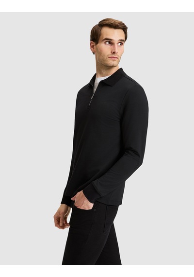 Pierre Cardin Siyah Regular Fit Sweatshirt 50331599-vr046