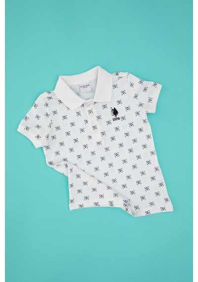 U.S. Polo Assn. U.s. Polo Assn. Erkek Çocuk Beyaz Tişört 50325225-vr013