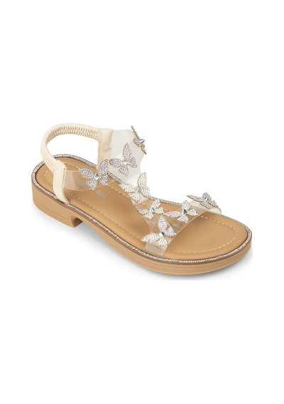 Deery Kadın Bej Şeffaf Sandalet - K0750zbejc01 Bej