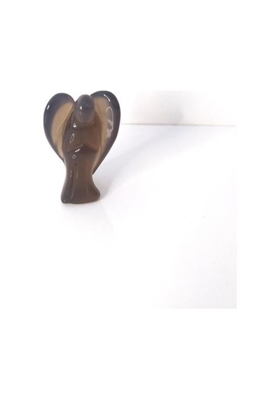 3.5 Cm Mini Melek Heykel Doğal Değerli Taş Oyma Cep Koruyucu Taşı (551038356)