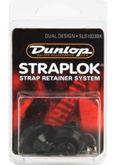 Jim Dunlop Straplok Dual Design Black Askı Kilidi