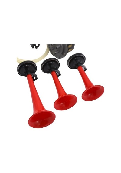 3 Borulu 12V Kompresörlü Havalı Korna