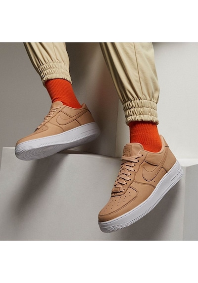 Nike Air Force 1 Premium Kadın Kahverengi Renk Sneaker Ayakkabı Kahverengi