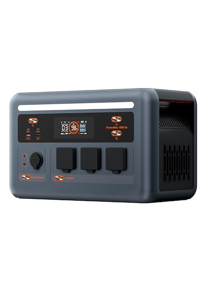 Powermax 1800se 1024wh-1800w 3600w Surgepad Taşınabilir Güç Kaynağı Lifepo4 Batarya Power Station