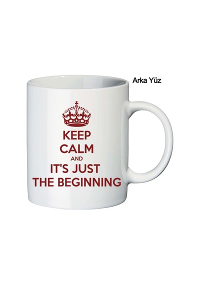Bayana Fotoğraflı Mezuniyet Hediyesi - "Keep Calm" Kupa Bardak