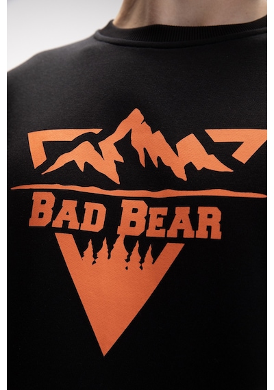 Bad Bear Mountaın Crewneck Erkek Sweatshirt Siyah