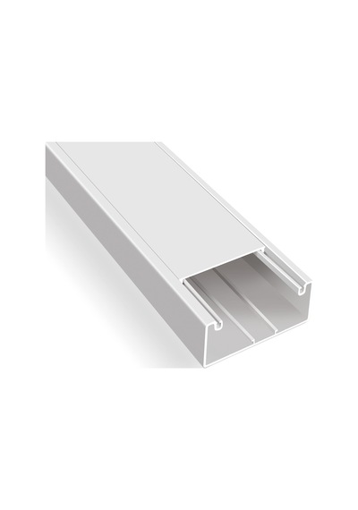 100x50 Mm Kablo Kanalı İçten Kapaklı Kanal Priz Seti Takılabilir 20 Metre