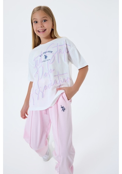 U.s. Polo Assn. Kız Çocuk Pembe Pijama Takım 5274-49881 Pembe