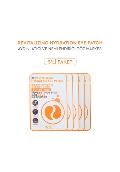 Mjcare Revitalizing Hydration Eye Patch - Aydınlatıcı Ve Nemlendirici Göz Maskesi 5'li
