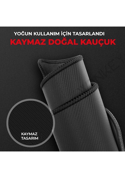 Lexroo Pro - Dikişli Gaming Mouse Pad, Oyuncu Gamer Mousepad, Kaymaz Kauçuk Tabanlı Dikişli Gaming Mouse Pad, Oyuncu Gamer Mousepad, K