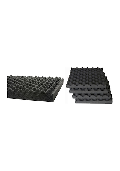 60 Dns 4Cm Yanmaz Yumurta Akustik Sünger 50Cm X 50Cm 20 Adet 5 M2