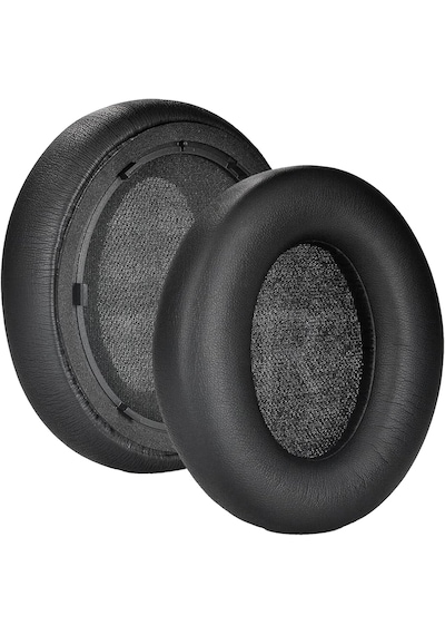 Anker Soundcore Space Q45 İle Uyumlu Kulaklık Pedi Yastık Kulaklık Süngeri Yastığı Ped Suni Deri Earpad Köpük Yalıtım Kapak Siyah