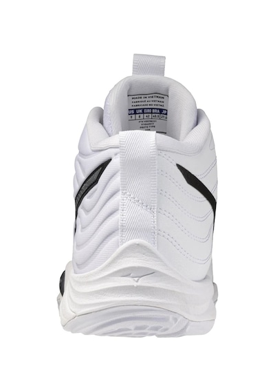 Mizuno Wave Momentum Elite Mıd Unisex Voleybol Ayakkabısı Beyaz / Gri Çok Renkli