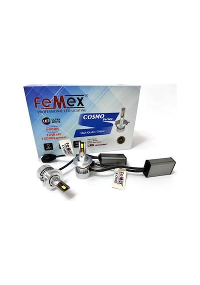 Femex Renault Clio 3 2006-2012 Kısa Far Led Cosmo Mini