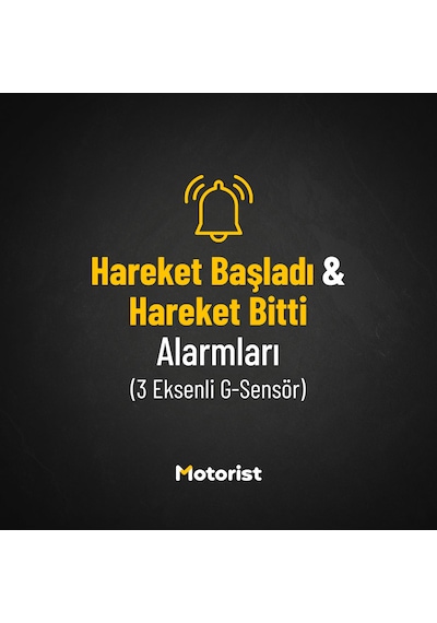 Motorist Air - Kablosuz Motosiklet Takip Cihazı 12 Aylık