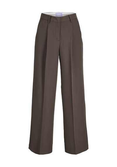 Jack & Jones Kadin Yüksek Bel Dokuma Pantolon - Ellis - 12248958 Bracken