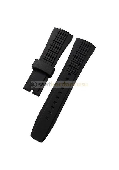 Seiko Velatura Snae17 Modeli Siyah Silikon Saat Kordonu Siyah