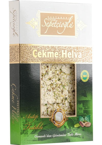 Erdem Sepetçioğlu Antep Fıstıklı Çekme Helva 550G