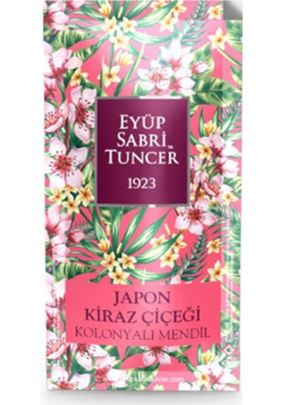 Eyüp Sabri Tuncer Japon Kiraz Çiçeği Kolonyalı Mendil 150'li