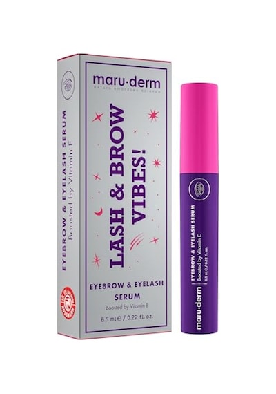 Maruderm Kaş & Kirpik Serumu Peptit Kompleksi İle Dolgun Ve Güçlü Görünümlü Kaş Ve Kirpikler İçin Bakım Serumu, 6.5 Ml
