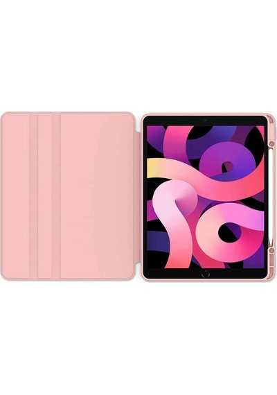 Apple Uyumlu iPad Air 11 2024 Kılıf Redclick Kalem Bölmeli Dönebilen Standlı Kılıf