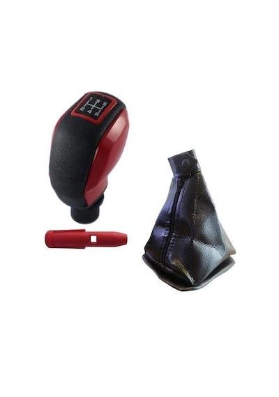 Tofaş Uyumlu Doğan Slx Kırmızı Spor Vites Topuzu Ve Körügü Takimı 850091035 M1609