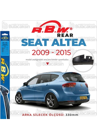 Rbw Seat Altea 2009 - 2015 Arka Silecek