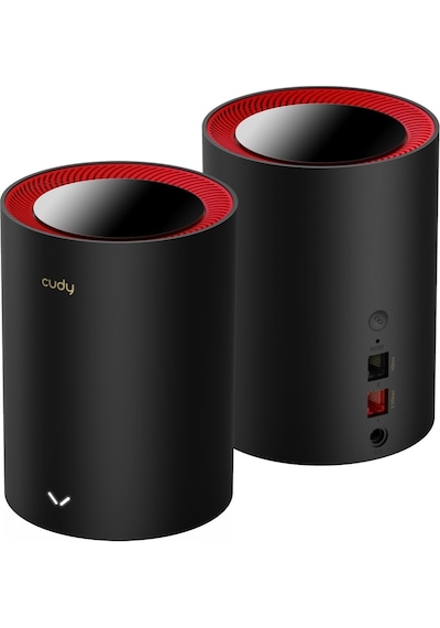 Cudy M3000 3000Mbps Kablosuz 2.5 Gigabit Wi-Fi 6 Mesh Router 2'li