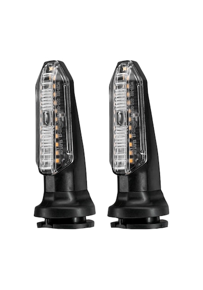 Motosiklet Led Ön Sinyal Lambası Gündüz Led Ve Kayan Sinyal Sarı/amber