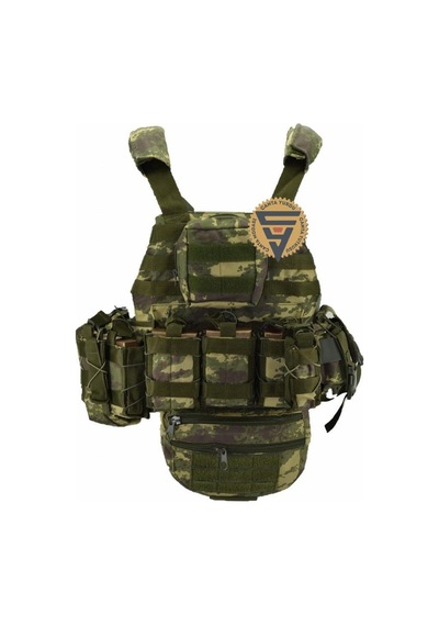Nature Multifonksiyonel Cordura Askeri Taktik Yelek Haki Kamuflaj