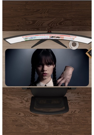 Wednesday 2 V4 90x40 Xxl Gaming Kauçuk Kaymaz Taban Mouse Pad Fare Altlığı